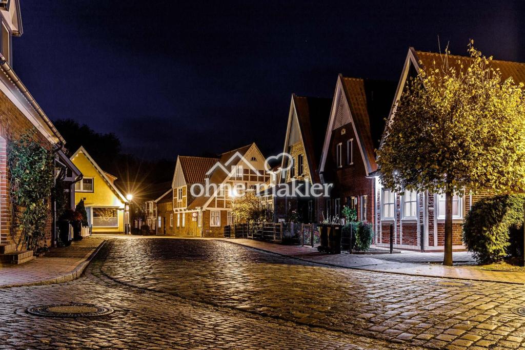 Otterndorf bei Nacht