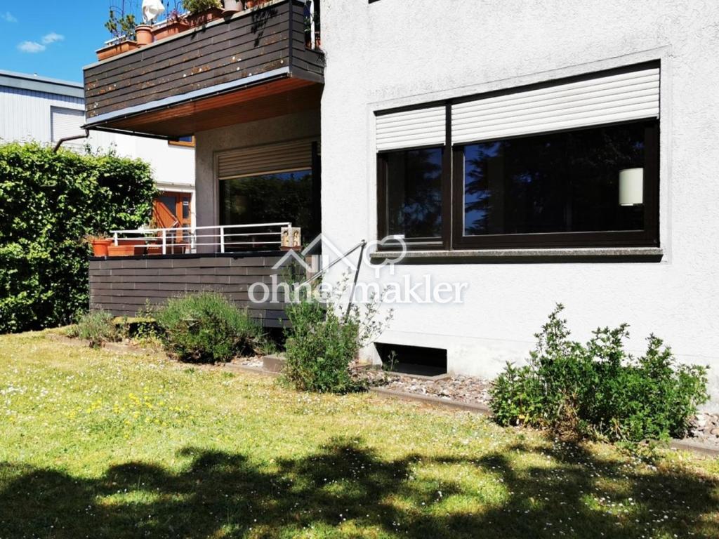Wohnungsansicht v. Garten