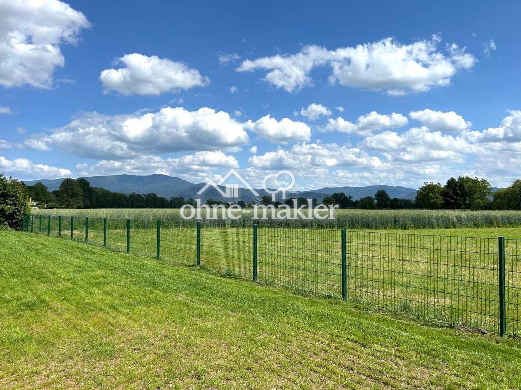 Aussicht vom Garten