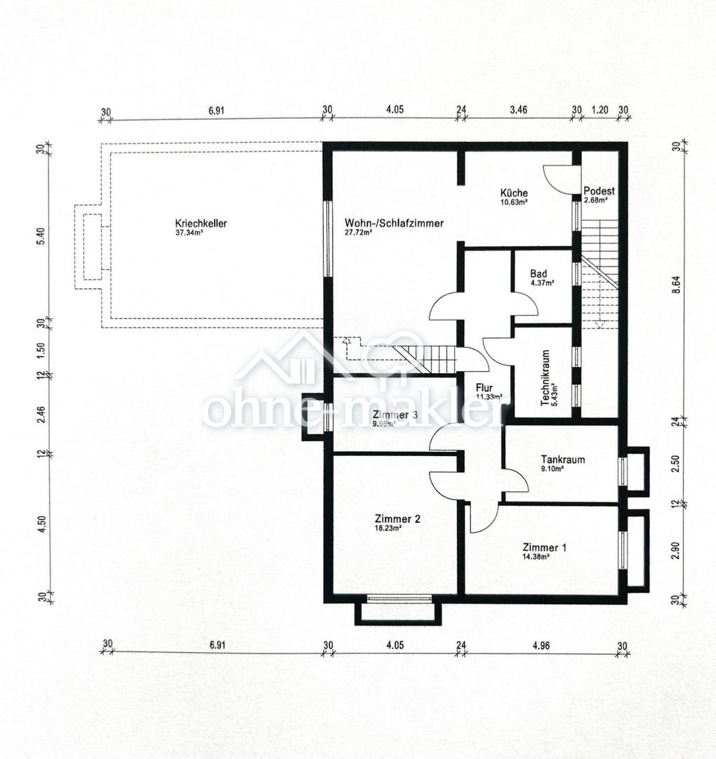 Grundriss UG