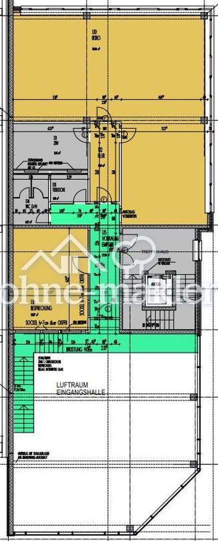 Lageplan 1. OG