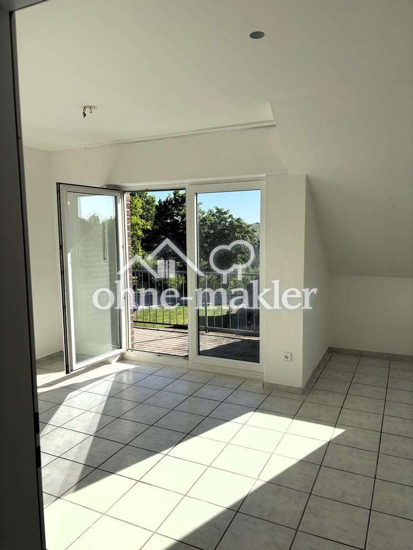 Wohnzimmer/Balkon Dachgeschoss