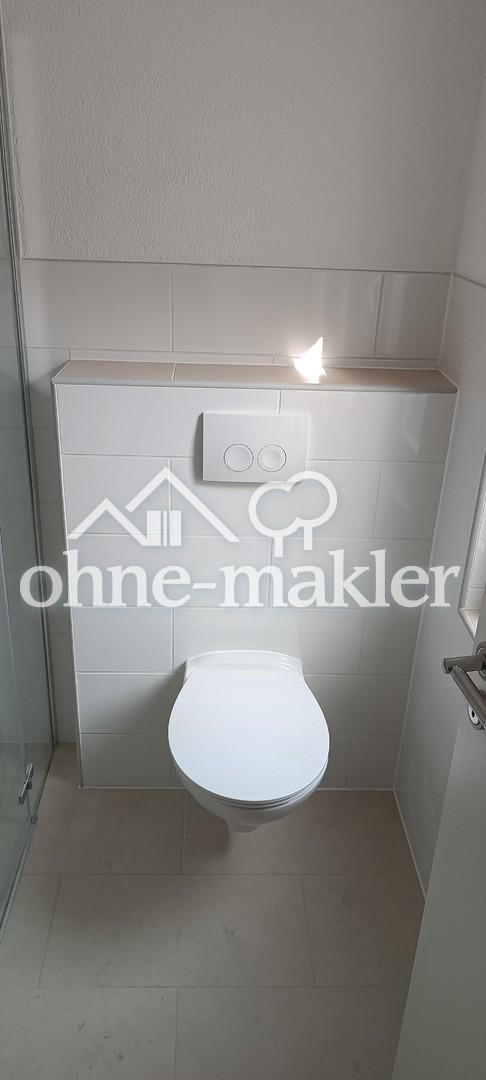 moderne Toilette