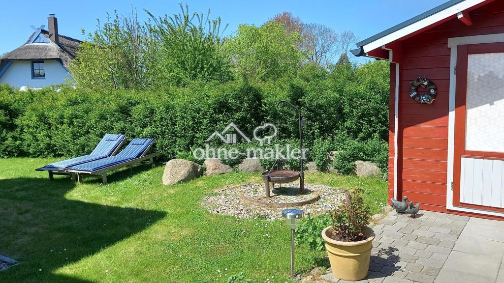 Grillplatz neben der Hütte