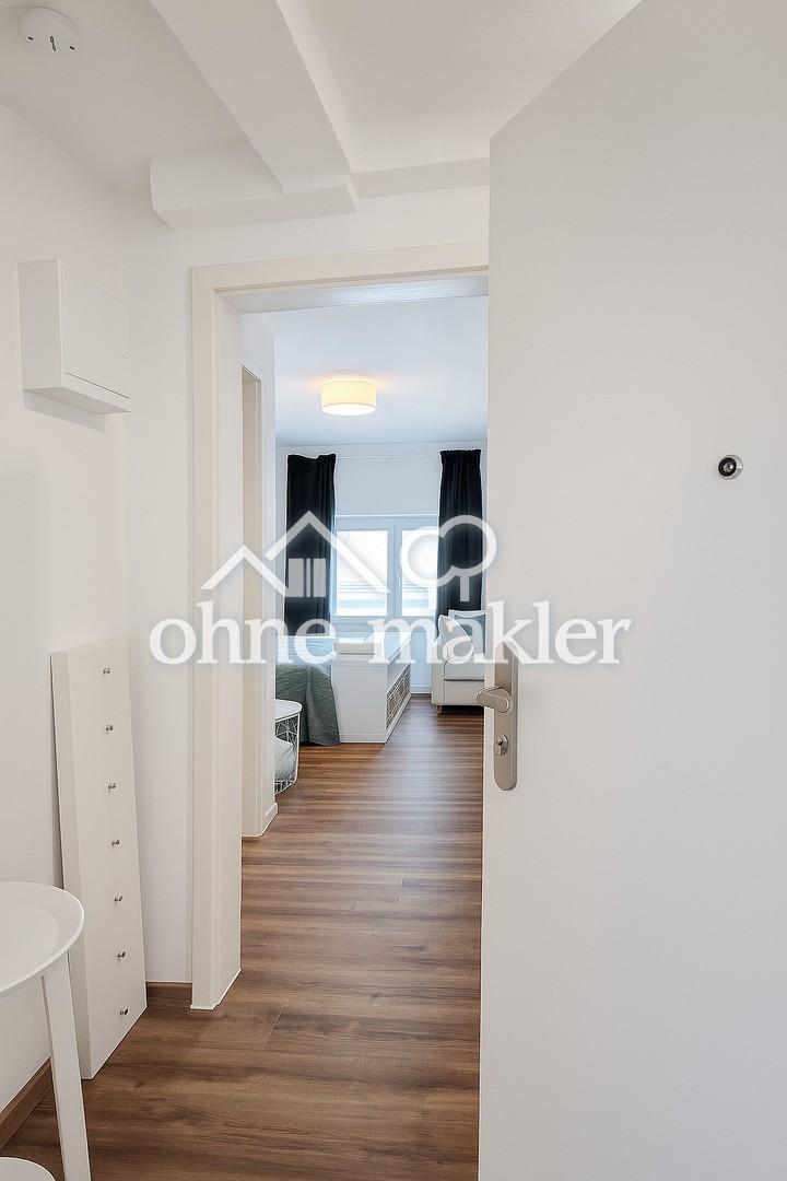 Blick in die Wohnung