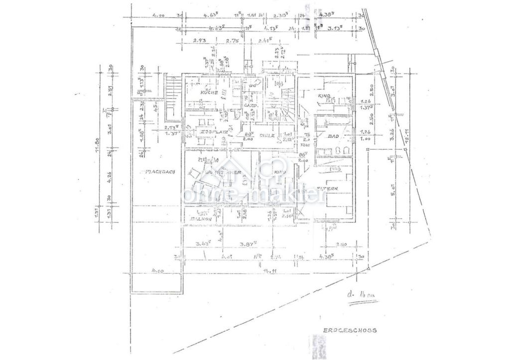 Grundriss Erdgeschoss