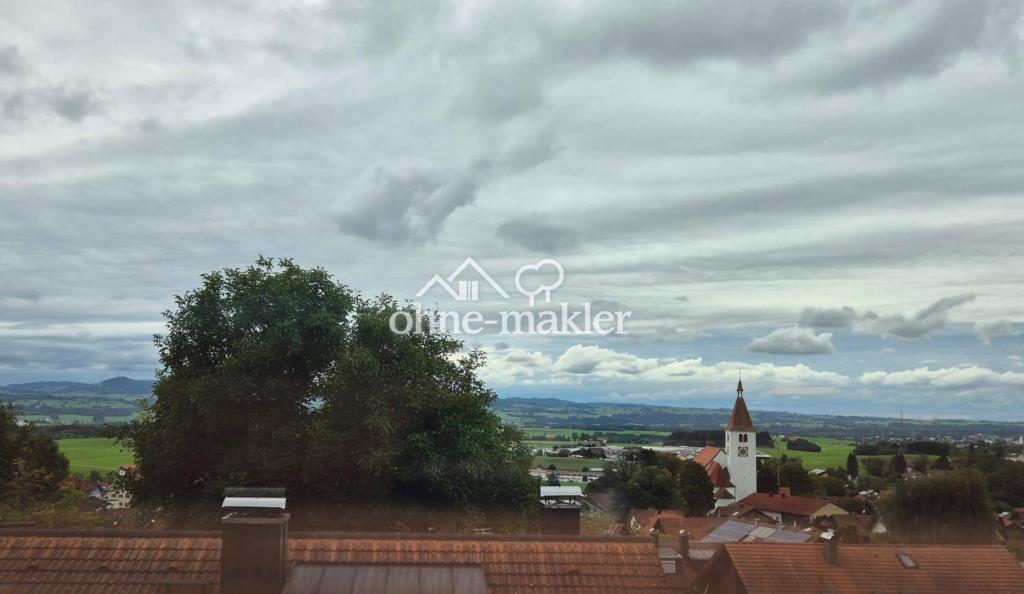 Blick aus dem Dachfenster 