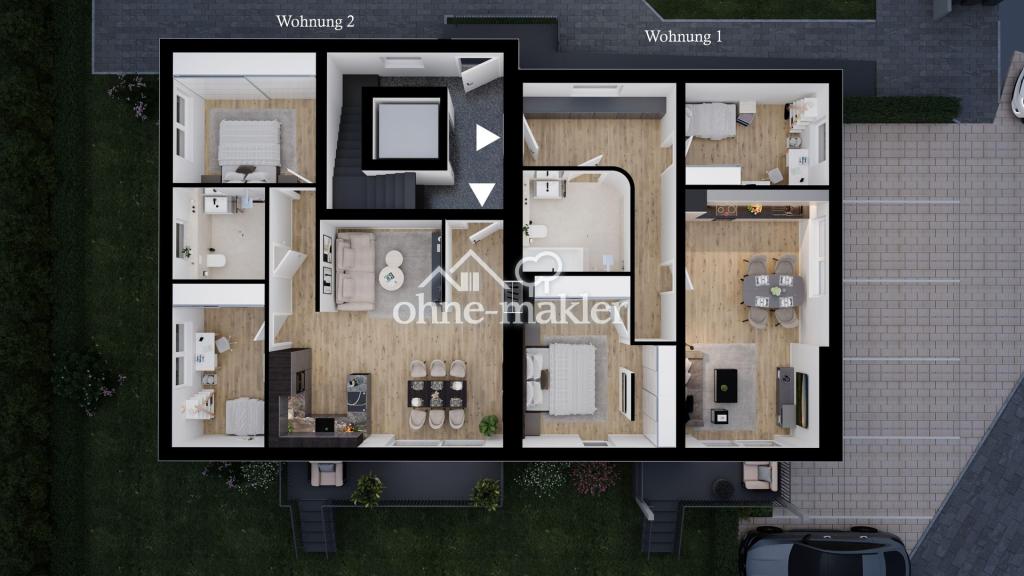Grundriss Wohnung 2
