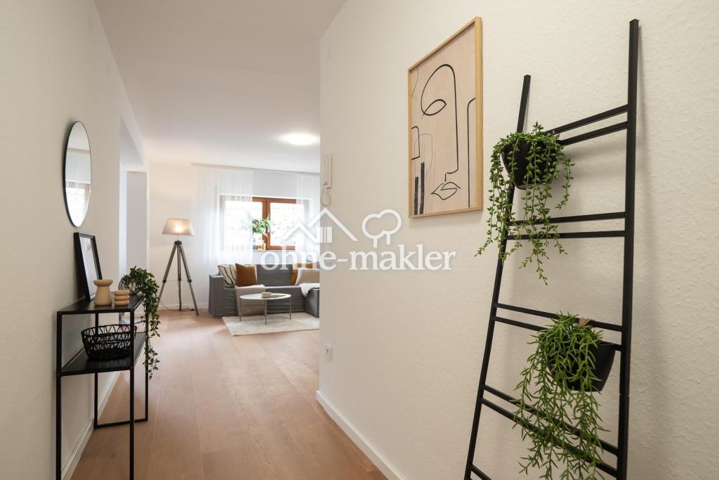Freundlicher Eingangsbereich