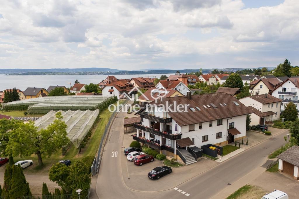 Haus aus der Vogelperspektive