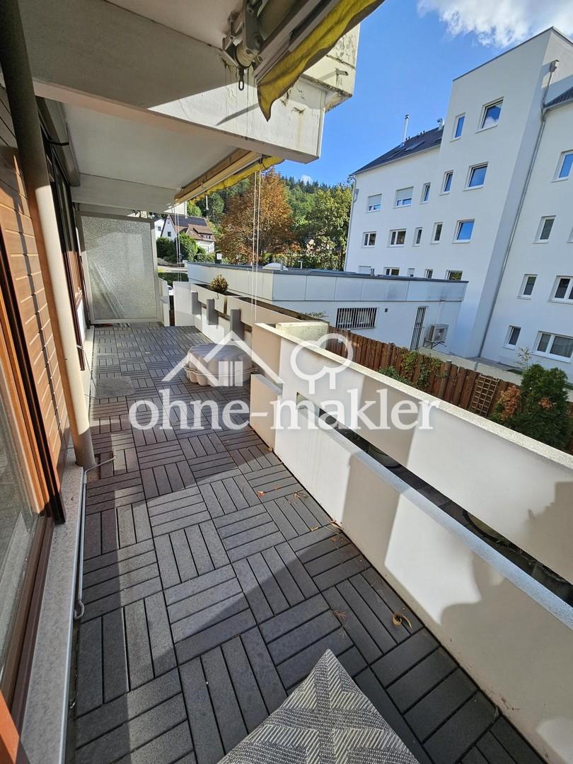 Balkon S-W-Seite zum Hof