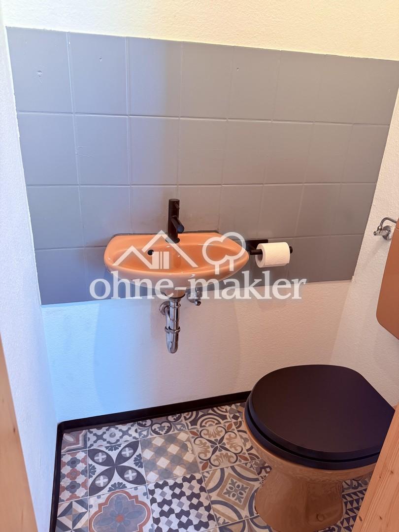 Neu renoviert: Gästebad