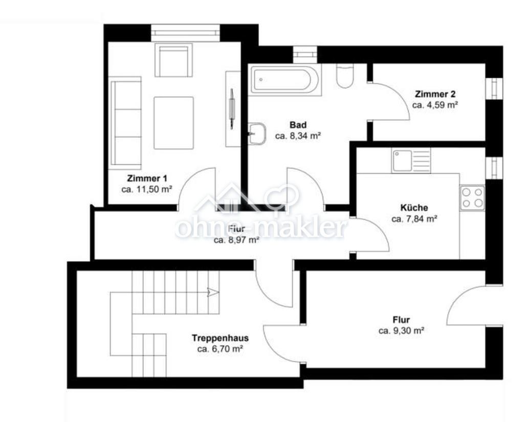 Wohnung Erdgeschoss rechts