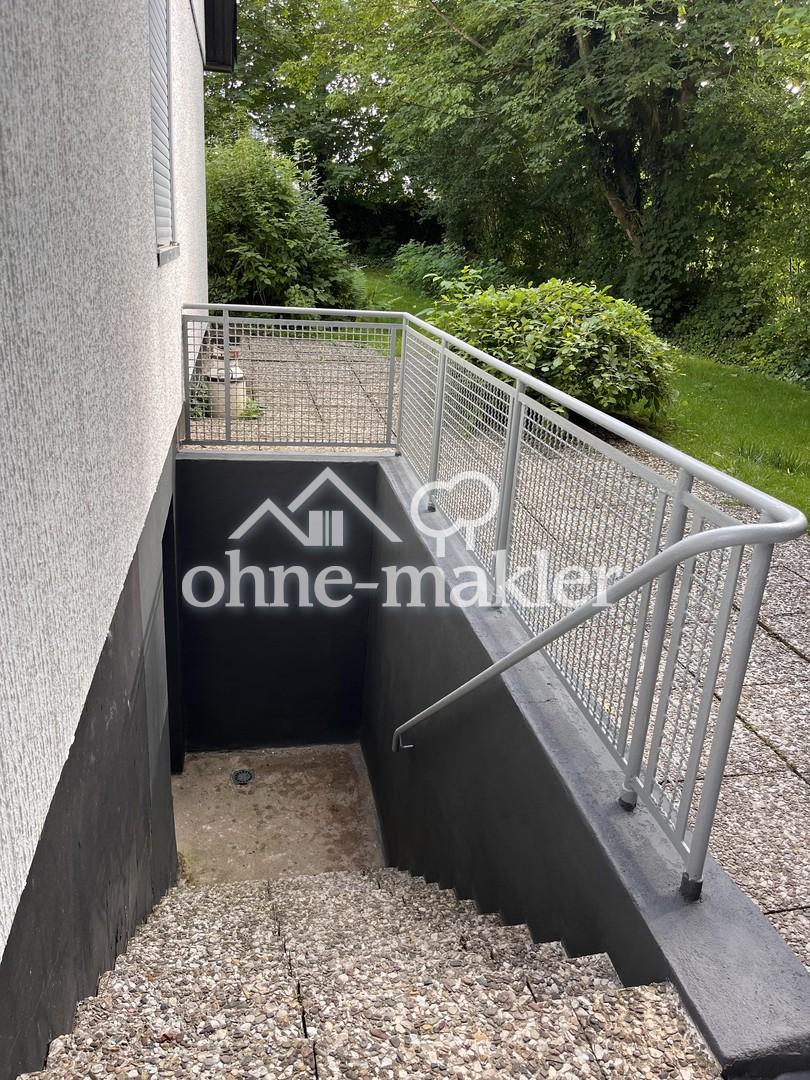 Gartenzugang vom Keller