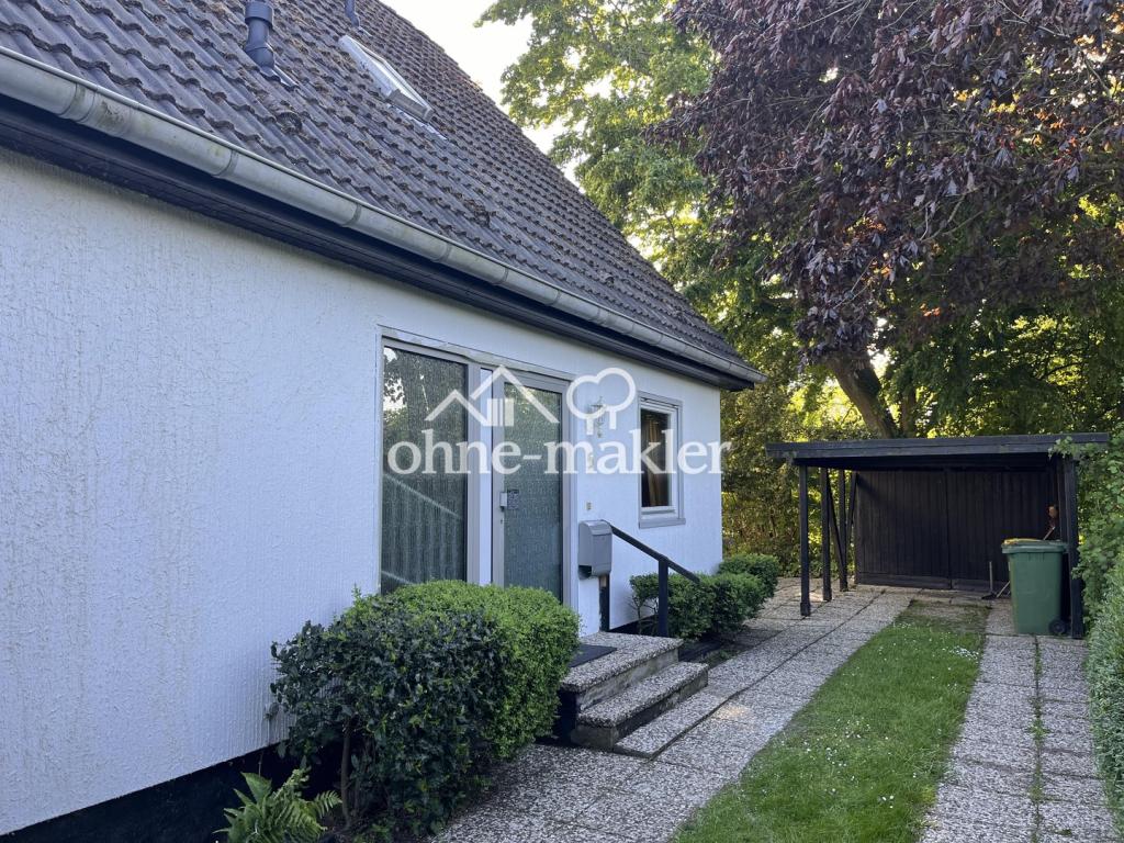 Zufahrt zum Carport