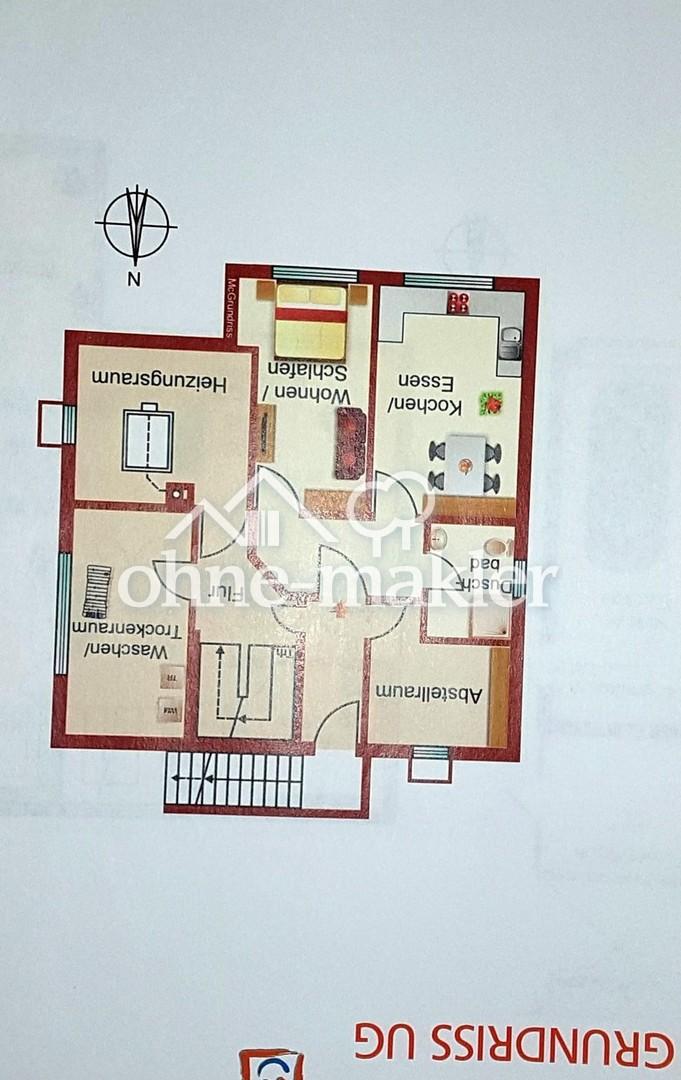 Grundriss Untergeschoss