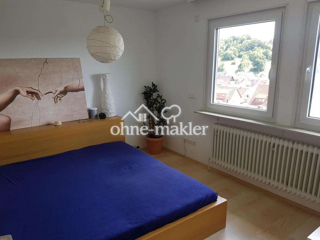 Schlafzimmer zum Garten