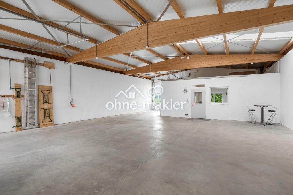 Große 170qm Lagerhalle+Räume