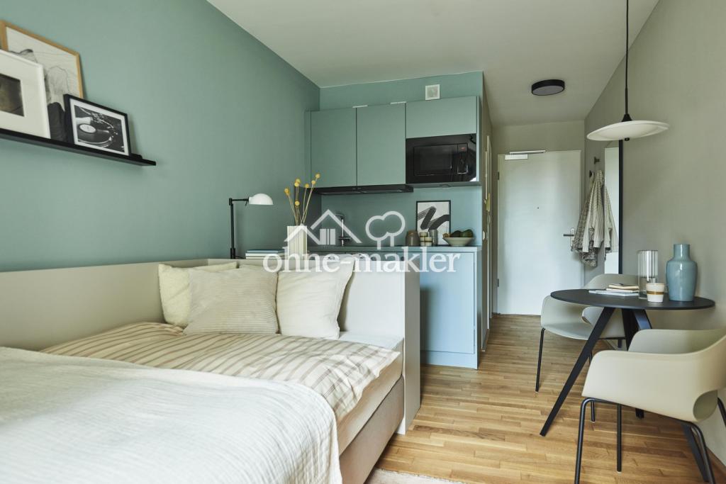 Wunderschönes möbliertes 1-Zimmer-Apartment im Frankfurter Ostend - ab 6 Monaten Mindestmietdauer - Photo 3
