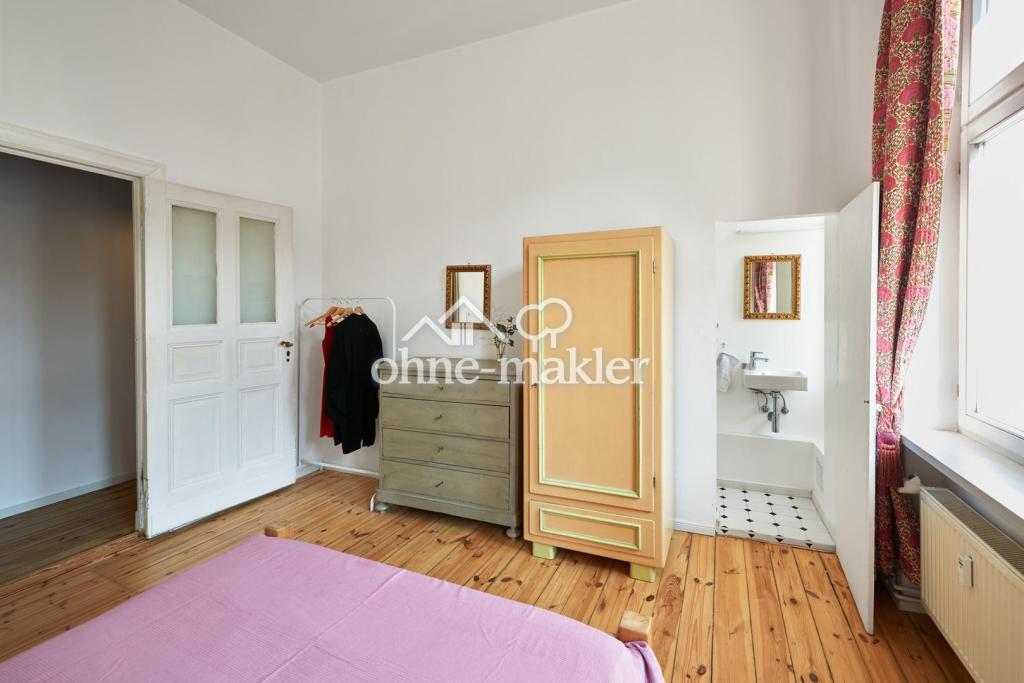 Schlafzimmer mit mini Bad 