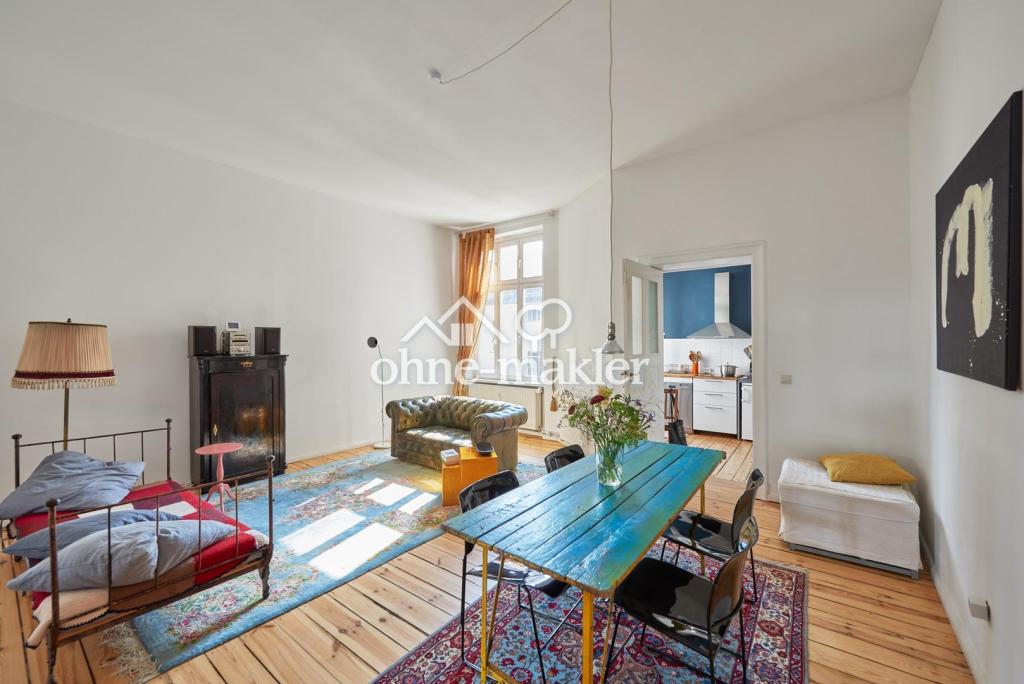 Wohnzimmer gen Küche