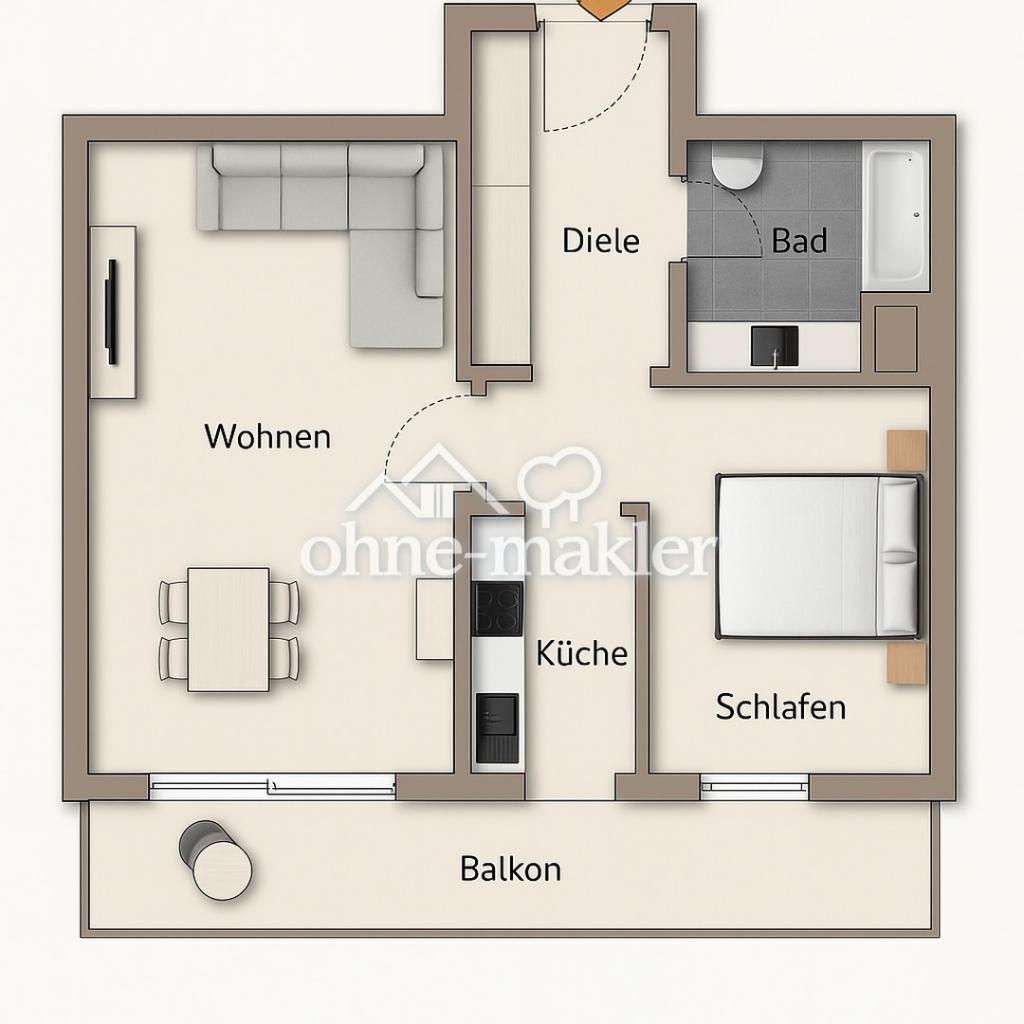 Grundriss ( nicht m.a.g. )