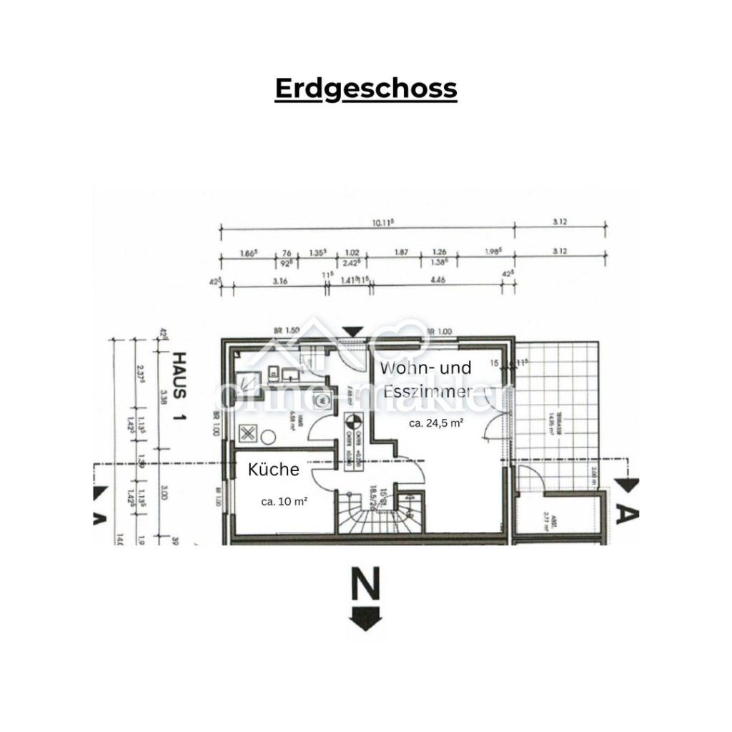 Grundriss Erdgeschoss