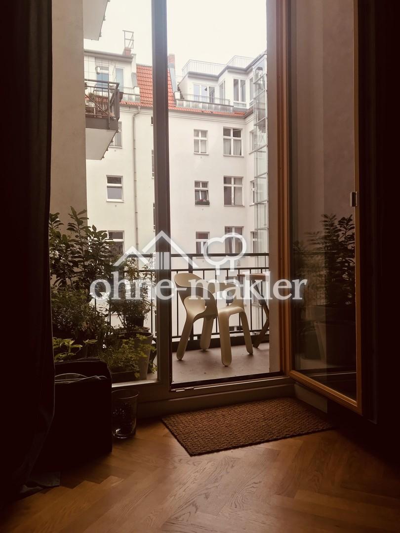 Balkon Innenhof
