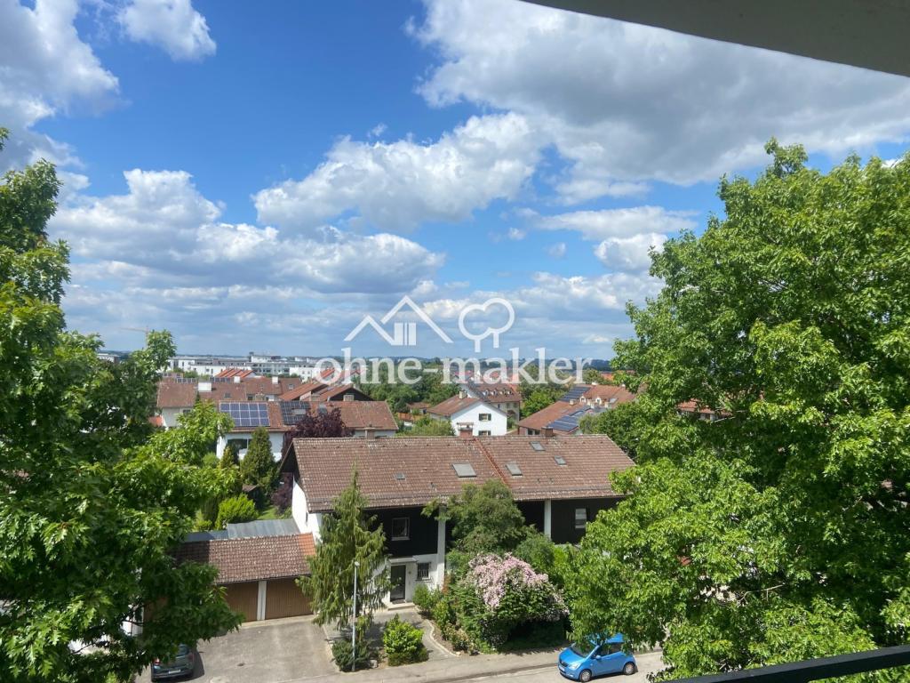 Ausblick vom Balkon