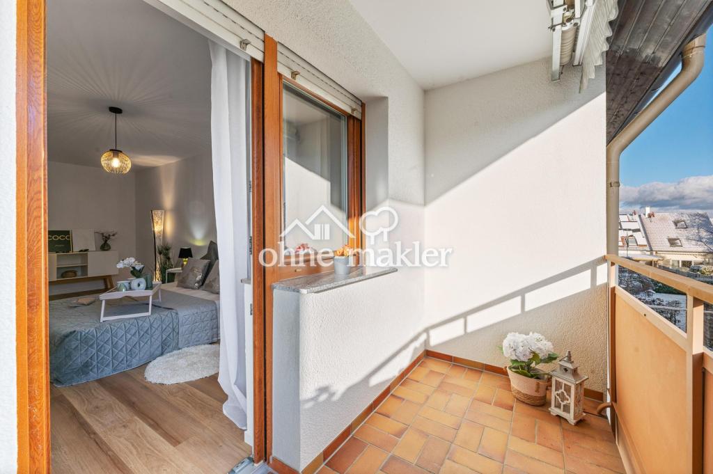 Balkon vom Schlafzimmer