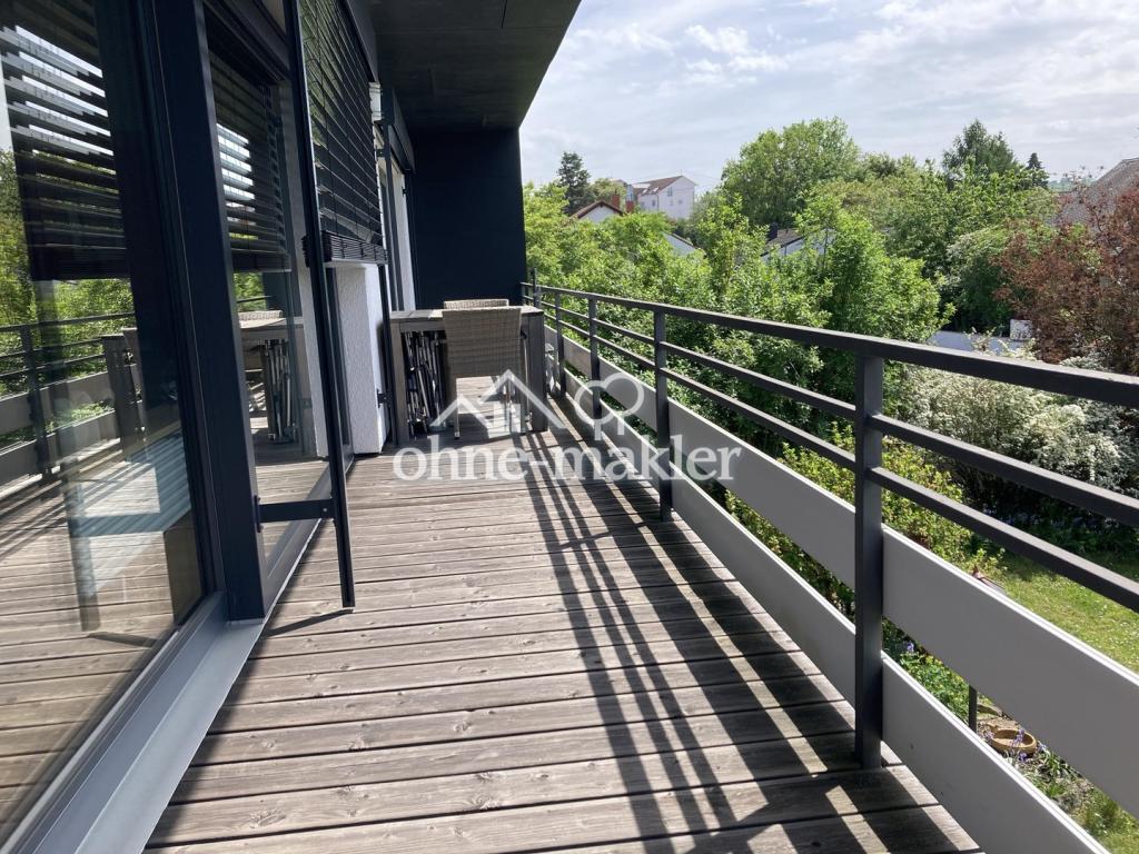 Balkon Blick nach Osten