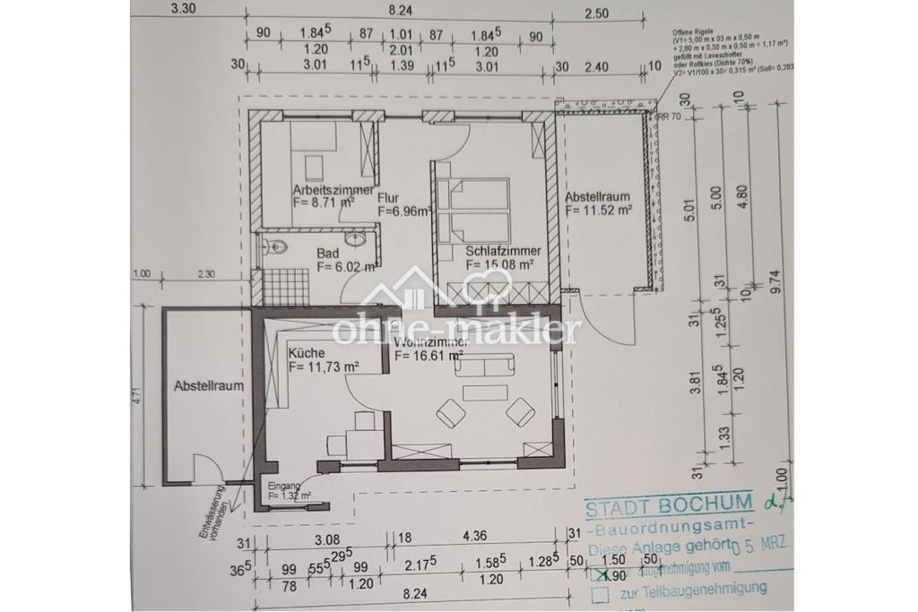 Grundriss Bungalow
