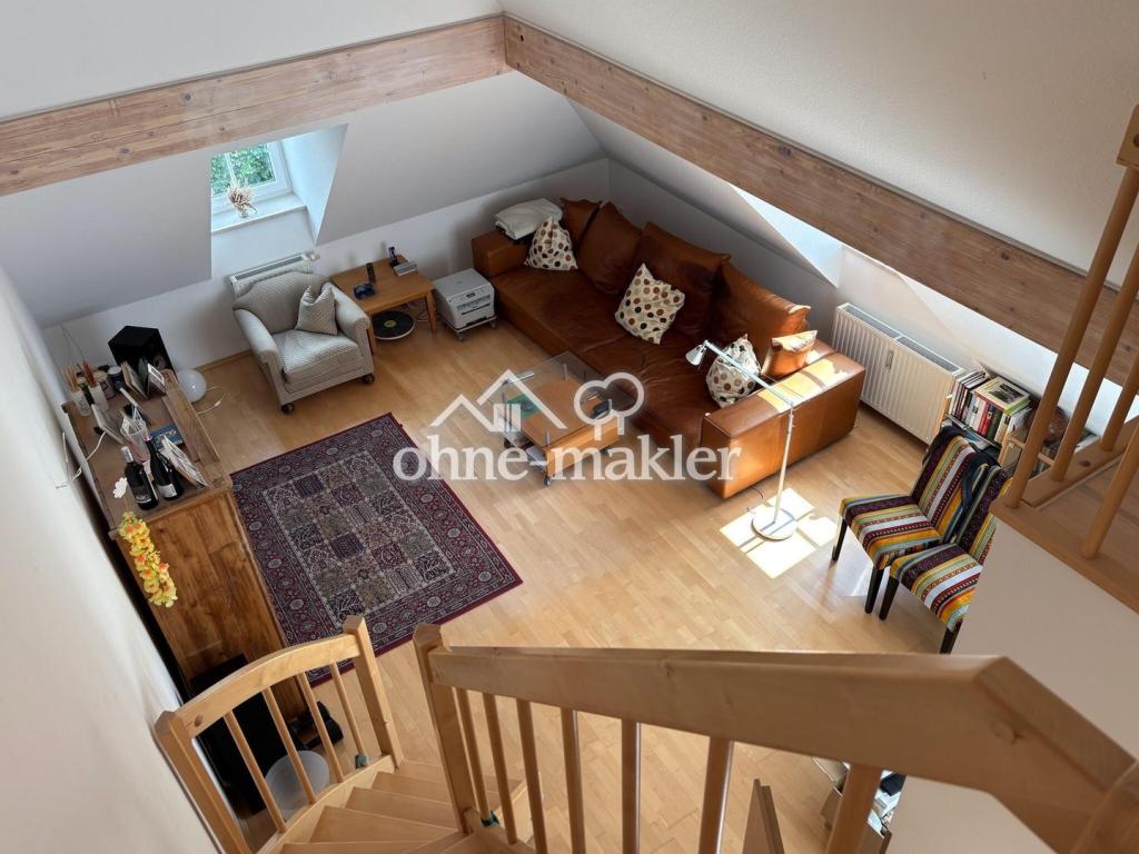 Wohnzimmer von oben