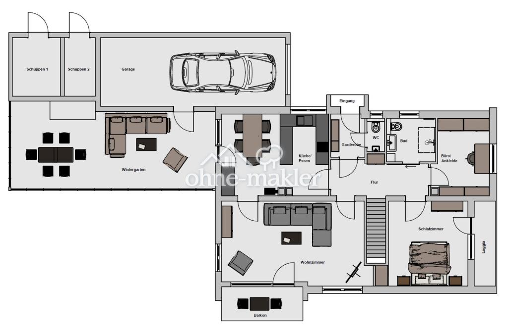 Grundriss EG