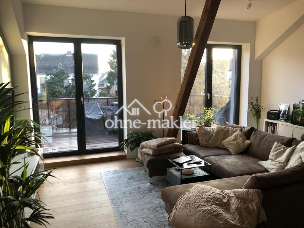 Wohnzimmer-Blick auf Terrasse