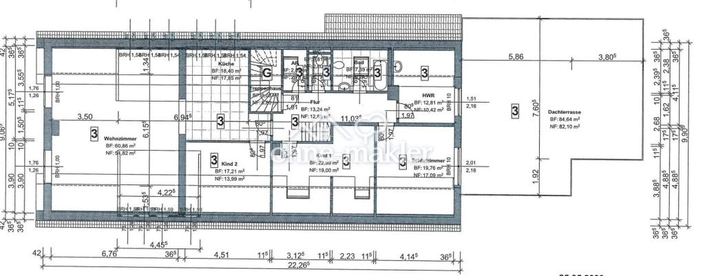 Grundriss Wohnung