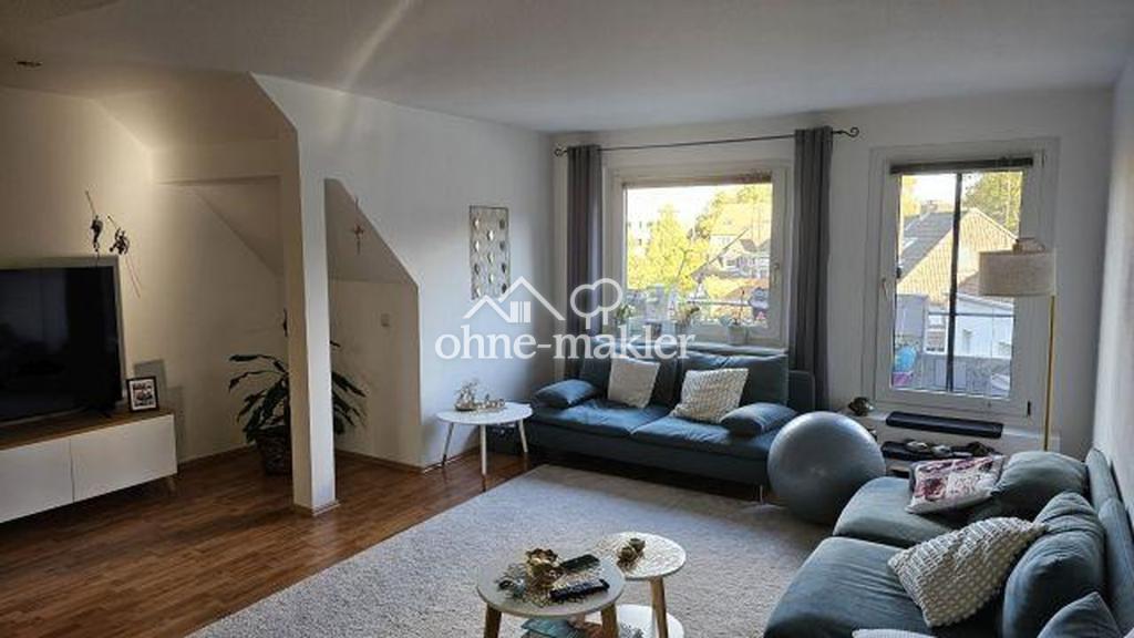 Wohnzimmer mit Dachterrasse