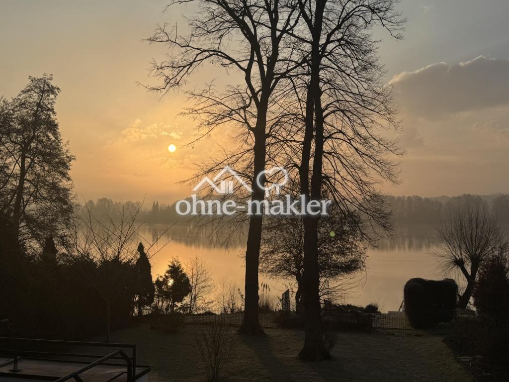 Ausblick vom Haus im Winter