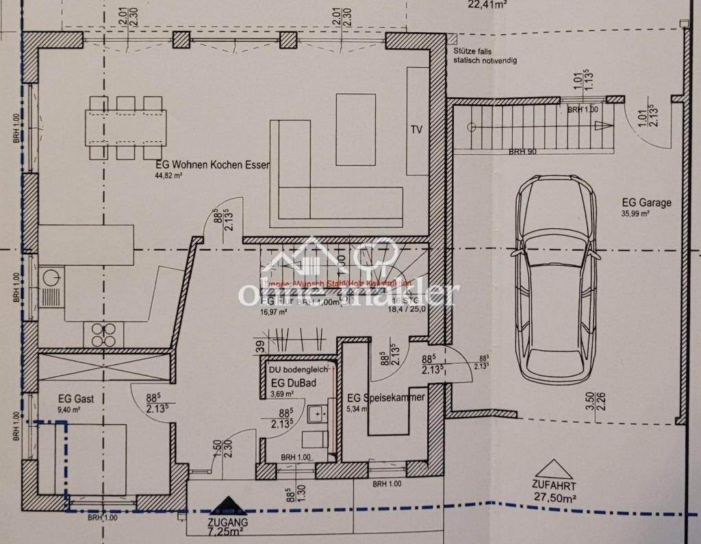 Grundriss EG