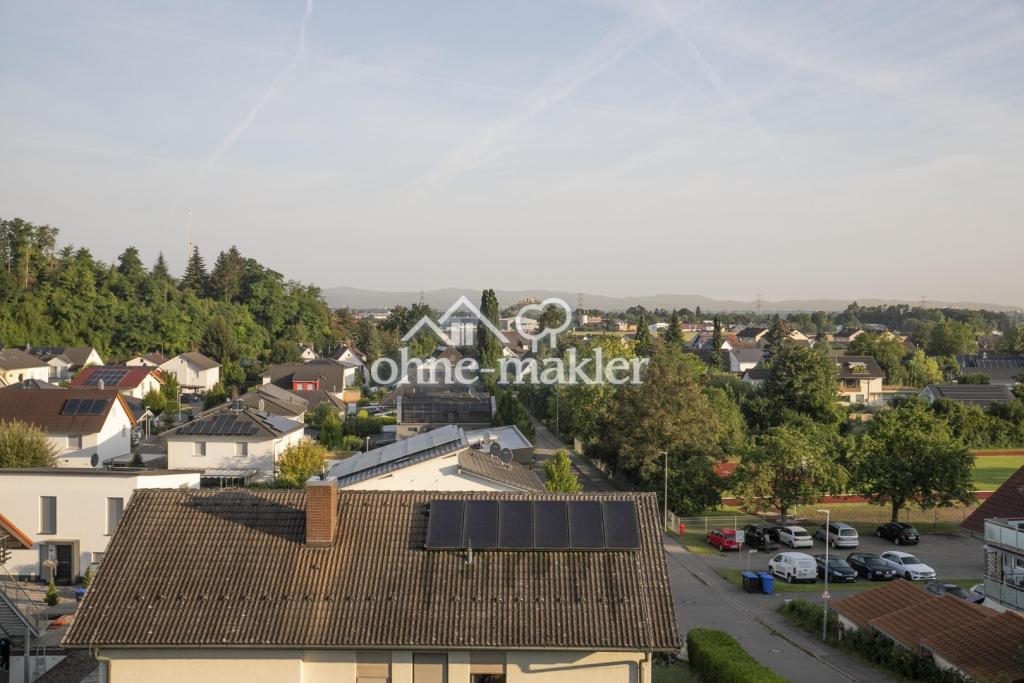 Blick nach Westen vom Dach