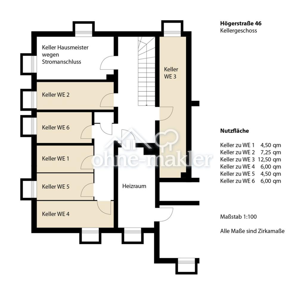 Grundriss Kellergeschoss