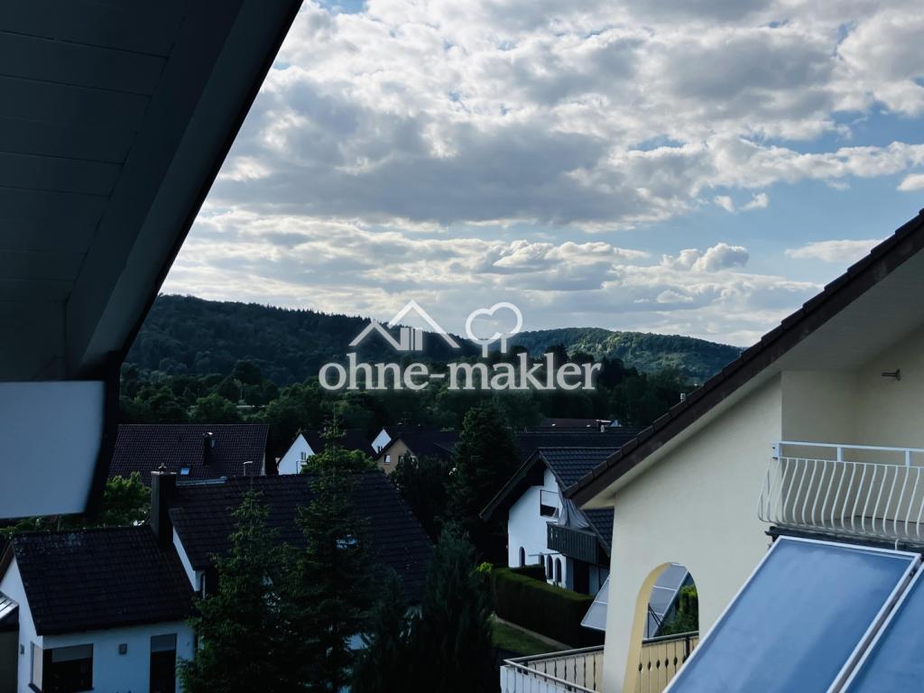NW-Blick von Balkon DG