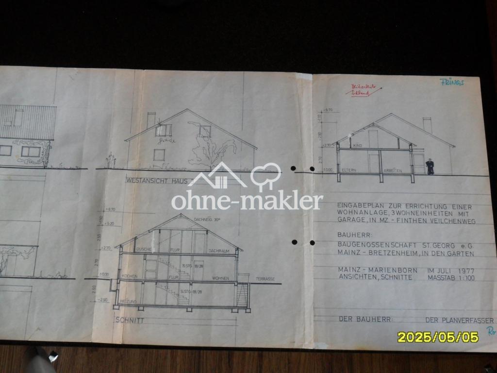 Schnitt Haus