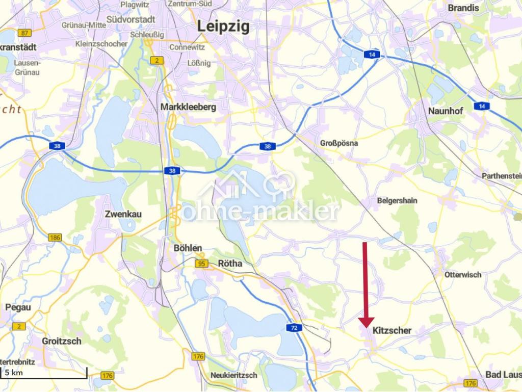 Lage im Neuseenland