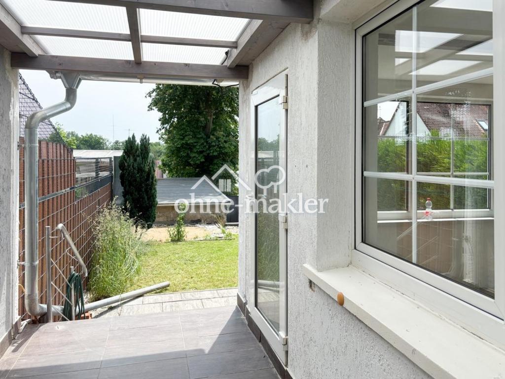 Blick von Wintergarten 