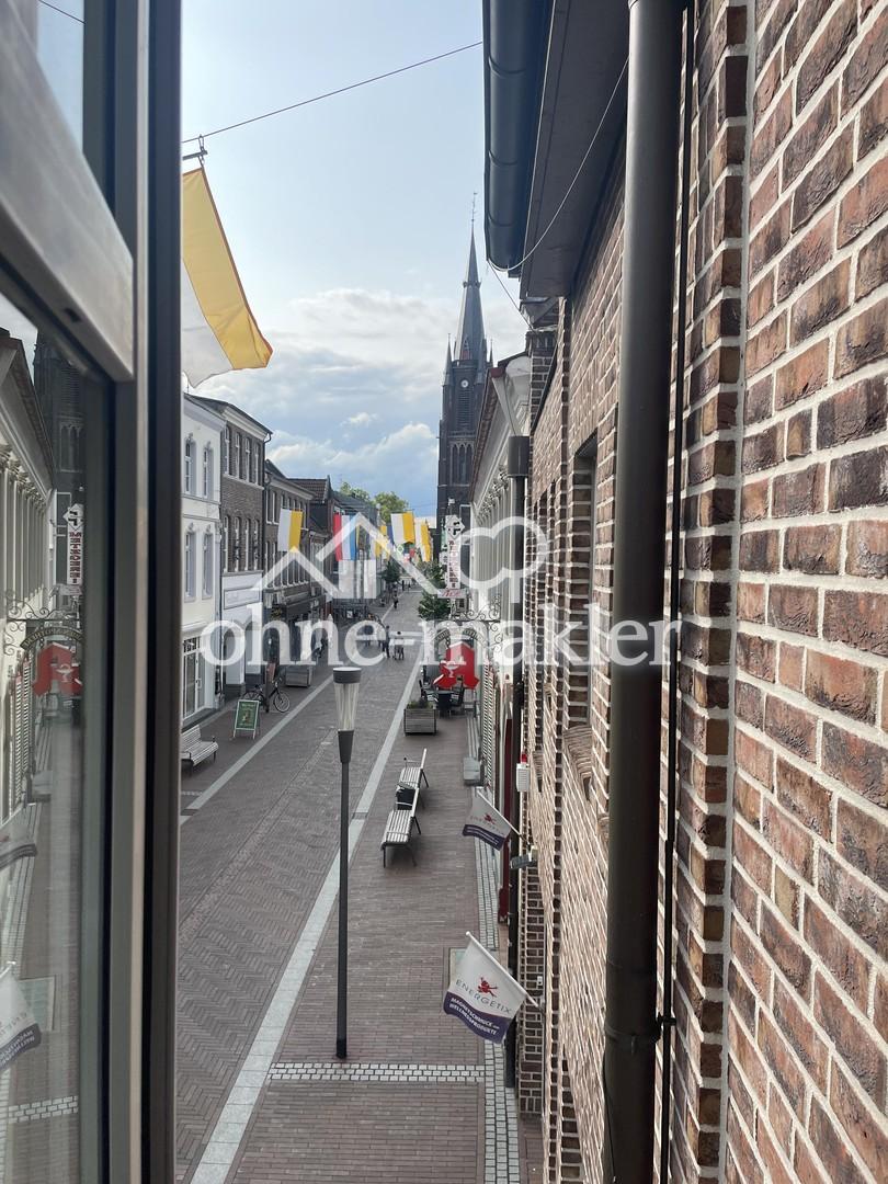 Aussicht aus Erkerfenster