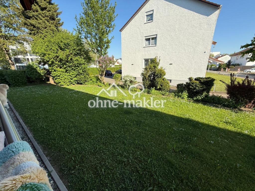Hausansicht Garten