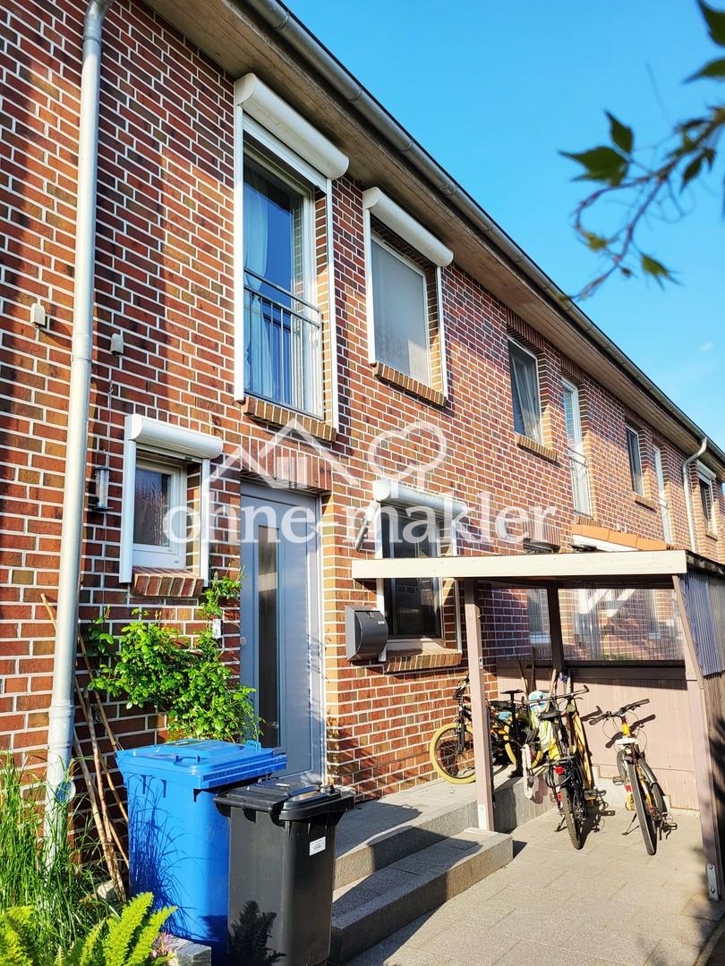 Haustüre mit Bikeport