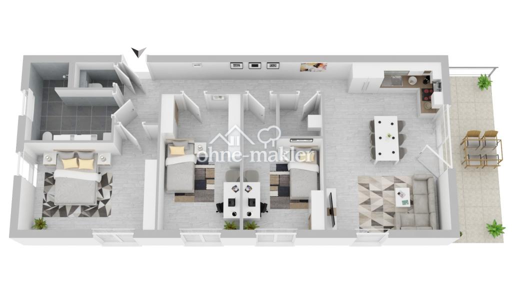 3D-Grundriss