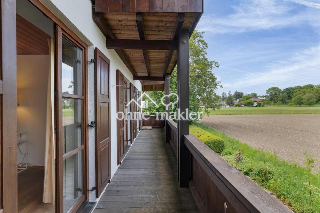 Balkon mit Blick nach Südweste